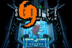 Scurge Hive screenshot 3 for GameBoy Advance